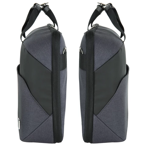 Сумка портфель BRAUBERG MODERN с отделением для ноутбука 15-16", откидная крышка, серая, 29х42х11 см, 270828