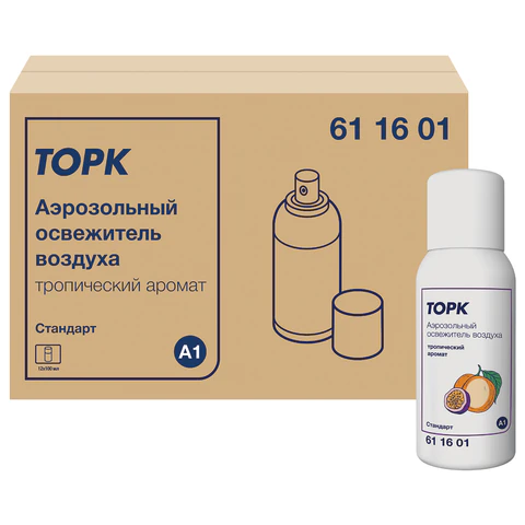 Сменный баллон 100 мл Tellus/TORK (Система АF1) СТАНДАРТ, тропический аромат, 611601