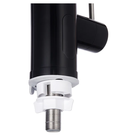 Водонагреватель проточный электрический ROYAL THERMO QuickTap, 3,3 кВт, 1,48 л/м, кран, черный, НС-1588899