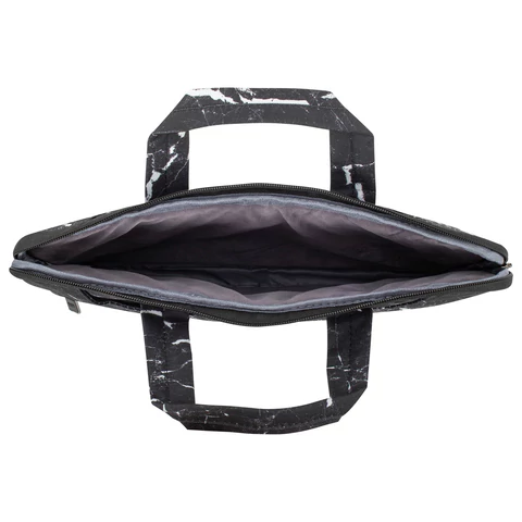 Сумка портфель HEIKKI STYLE (ХЕЙКИ) с отделением для ноутбука 13-14", 3 кармана, черная, 26х36х3 см, 272606