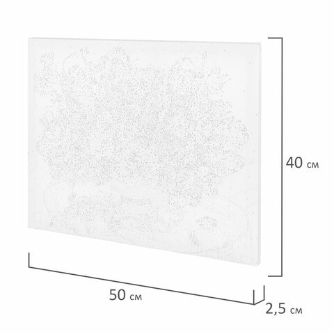 Картина по номерам 40х50 см, ОСТРОВ СОКРОВИЩ "Маки", на подрамнике, акрил, кисти, 663274