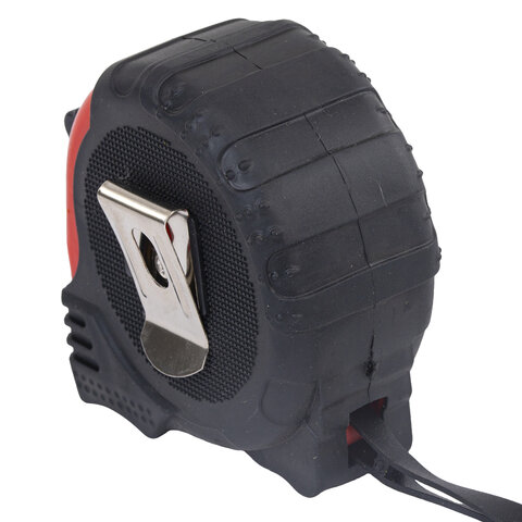 Рулетка измерительная 7,5 м х 25 мм, обрезиненный корпус, 3 фиксатора, RABBITEX (РАББИТЕКС) Professional, 671358