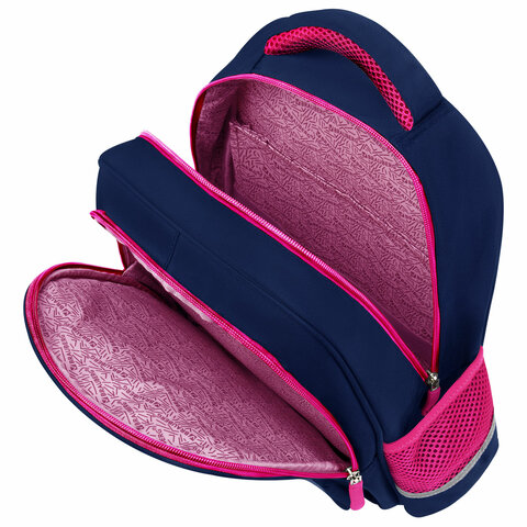 Рюкзак BRAUBERG SNAP, 2 отделения, 3 кармана, "Elegant bow", 39х28х16 см, 273129