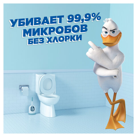 Средство для уборки туалета 900 мл ТУАЛЕТНЫЙ УТЕНОК "Морской", 696893