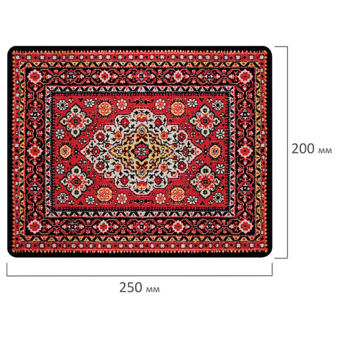 Коврик для мыши SONNEN "USSR" резина + ткань, 250х200х2 мм, 513962