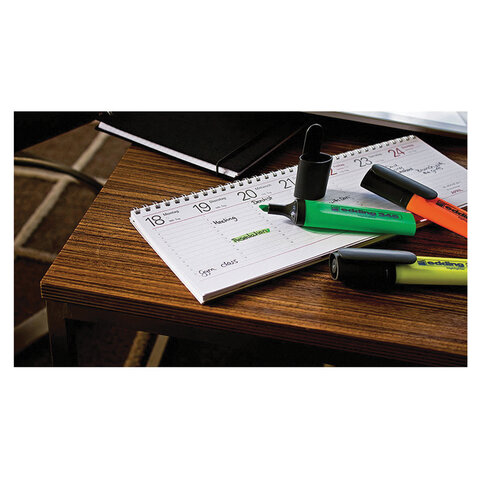 Текстовыделитель EDDING "345", ЖЕЛТЫЙ, линия 2-5 мм, E-345/5