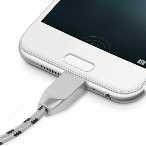 Кабель USB 2.0 – Type-C, 1 м, SONNEN Premium, медь, передача данных и быстрая зарядка, 513127