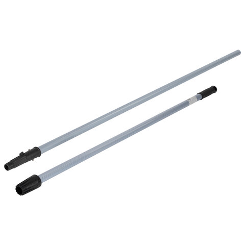 Черенок рукоятка телескопическая 130-240см, алюминий, используется с окномойкой шубкой 601518, со стяжкой 601522, LAIMA PROFESSIONAL, 601515