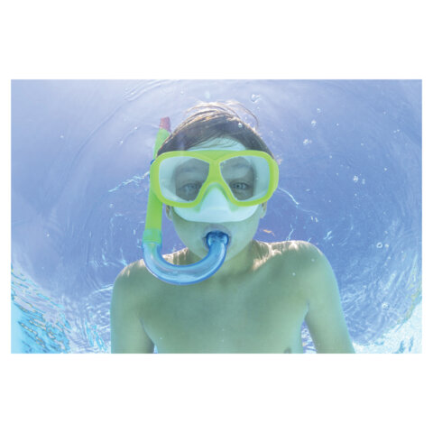 Комплект для плавания маска + трубка, от 7 лет, АССОРТИ, BESTWAY, 24035