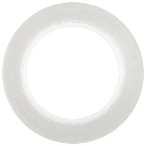 Многоразовая двухсторонняя прозрачная крепежная лента, скотч NANO tape, 2 м x 3 см, толщина 1 мм, WBZ (ВБЗ), 700425