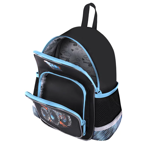 Рюкзак BRAUBERG KIDS PLAY детский, 1 отделение, 3 кармана, Funny wheels, 29х23х12 см, 273149