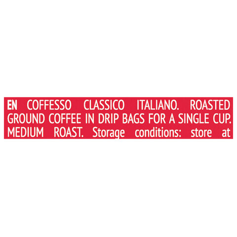 Кофе в дрип-пакетах COFFESSO "Classico Italiano" 5 порций по 9 г, 102313