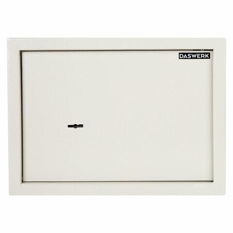 Сейф мебельный DASWERK (ДАСВЕРК) SC-250KL (250х350х250 мм), ключевой замок, бежевый, 291344