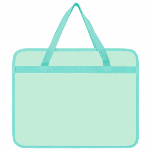 Папка на молнии с ручками BRAUBERG А4, 1 отделение, пластик, 80 мм, "Funny kittens", 273368