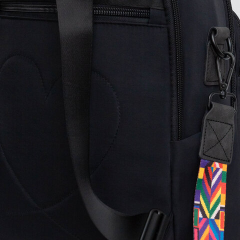 Рюкзак GRIZZLY, 2 отделения, съёмный ремень, "ORNAMENT", 38х29х15 см, RD-546-1/1