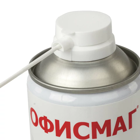Баллон со сжатым воздухом ОФИСМАГ ДЛЯ ОЧИСТКИ ТЕХНИКИ, 520 мл, 511694