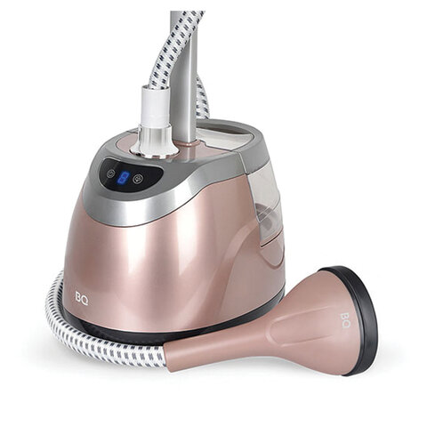Отпариватель BQ (БИ-КЬЮ) SG5006S, 2000 Вт, пар 45 г/мин, резервуар 2,5 л, 9 режимов, 1 насадка, розовый, 86195368