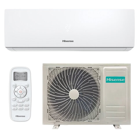 Сплит-система HISENSE AS-12HR4RYDDJ00, внешний и внутренний блок, площадь помещения до 32 м2, НС-1594849