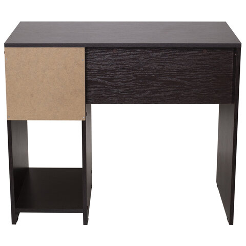 Стол письменный/компьютерный BRABIX "Scandi CD-017", 900х450х750 мм, 2 ящика, венге, 641896, ЦБ013706-3