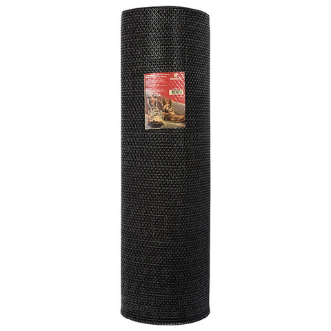 Коврик дорожка Zig-Zag ячеистый грязезащитный 0,9х10 м, толщина 5 мм, ПВХ, В РУЛОНЕ, VORTEX, 22156