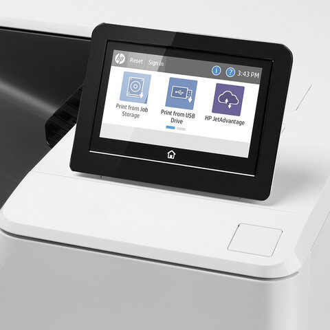 Принтер лазерный ЦВЕТНОЙ HP Color LJ Enterprise M653dn А4, 56 стр./мин., 120 000 стр./мес., ДУПЛЕКС, сетевая карта, J8A04A