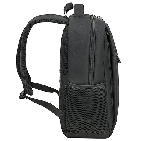 Рюкзак BRAUBERG FUNCTIONAL с отделением для ноутбука, USB-порт, багажная лента, "Firm", 43x30x15 см, 272576