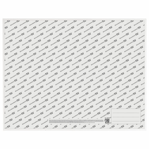 Холст на картоне (МДФ), 35х45 см, 280 г/м2, грунтованный, 100% хлопок, BRAUBERG ART CLASSIC, 192187