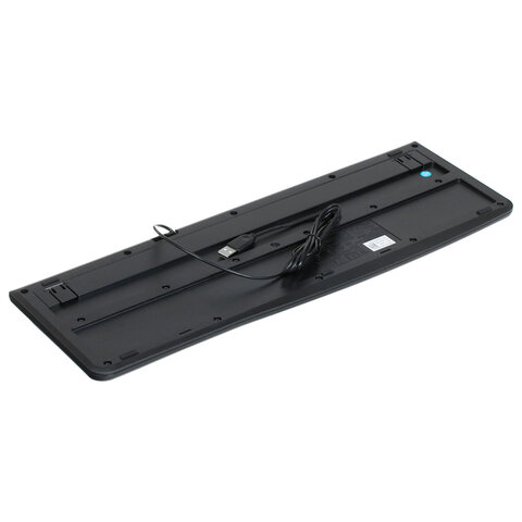 Клавиатура проводная LOGITECH K120, USB, 104 клавиши, черная, 920-002522