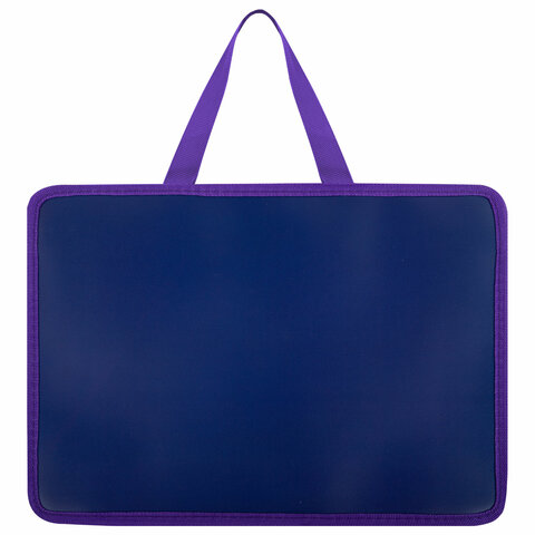 Папка на молнии с ручками ЮНЛАНДИЯ А4, 1 отделение, пластик, 80 мм, "Fluffy Tail", 272161