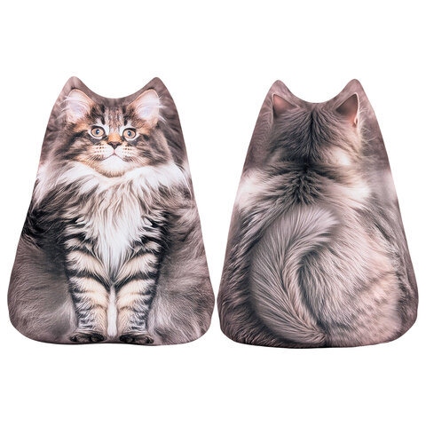 Игрушка мягкая АНТИСТРЕСС "КОШКИ", Бифлекс, ассорти, высота 30 см, 10 видов, WOOZOO (ВУЗУ), 666359