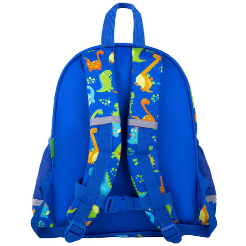 Рюкзак BRAUBERG KIDS PLAY детский, 1 отделение, 3 кармана, "Dinos", 29х23х12 см, 271392