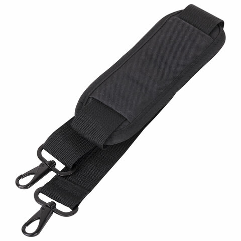 Сумка портфель BRAUBERG OFFICE с отделением для ноутбука 17,3", черная, 34х44х6 см, 270826