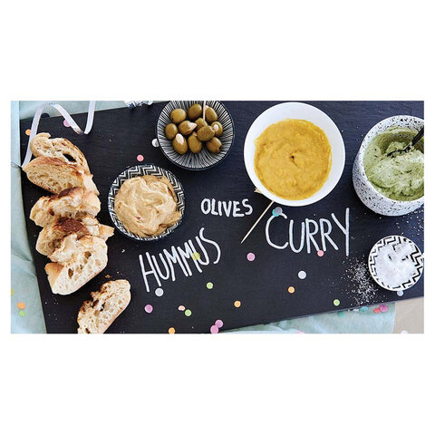 Маркер меловой EDDING 4095, 2-3 мм, ЖЕЛТЫЙ, влагостираемый, для гладких поверхностей, E-4095/65