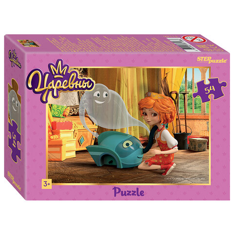 Пазл картонный 54 элемента, ЛИЦЕНЗИОННЫЕ СЮЖЕТЫ, АССОРТИ, 9х6,5,х2,5 см