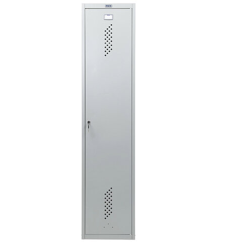 Шкаф металлический для одежды ПРАКТИК "ML/LS-11-40D", 2 отделения, 1830х400х500 мм, 23 кг, разборный, S23099403902