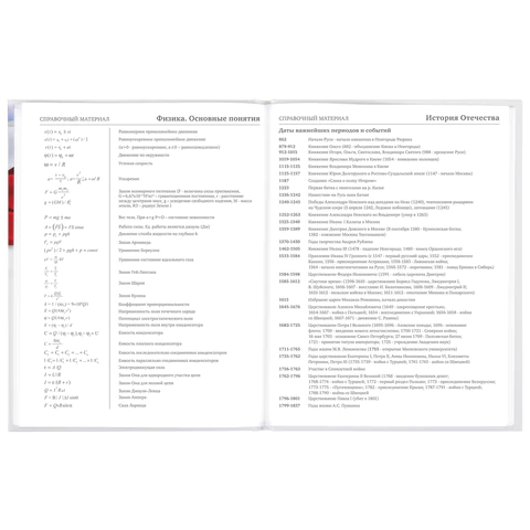 Дневник 5-11 класс 48 л., твердый, BRAUBERG, глянцевая ламинация, с подсказом, "Символика 2", 106067
