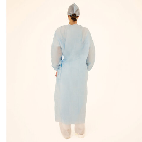 Комплект одноразовой одежды для хирурга КХ-04 стерильный 3 предмета, ГЕКСА