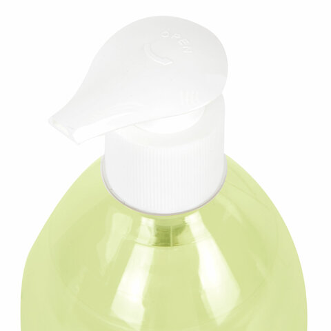 Мыло-крем жидкое 1 л, ЗОЛОТОЙ ИДЕАЛ "Молоко и мёд", дозатор, 609427