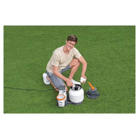 Наполнитель Polysphere для песчаных фильтров (эквивалент 18 кг песка), BESTWAY, 58475