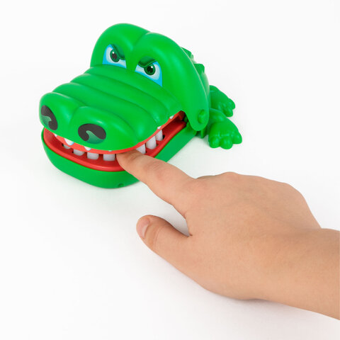 Настольная игра на реакцию "Безумный крокодил", 2894950