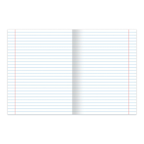 Тетрадь 12 л. BRAUBERG КЛАССИКА, линия, обложка картон, СИНЯЯ, 104727