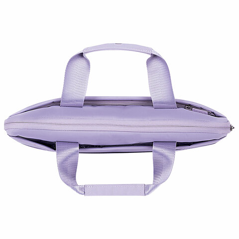 Сумка портфель HEIKKI ULTRA (ХЕЙКИ) с отделением для ноутбука 15,6", Lavender, лавандовая, 28х39х3 см, 272610