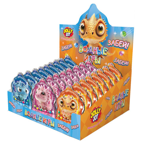 Водная игра ДРАКОНЧИКИ, 12х8 см, мячики, ассорти, 3 вида, JOLLY JOT (ДЖОЛЛИ ДЖОТ), 665994