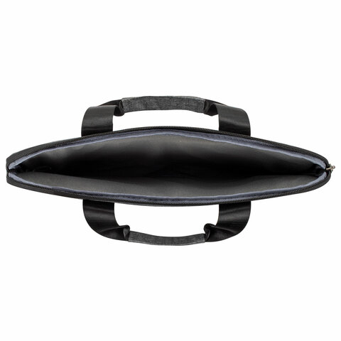 Сумка портфель HEIKKI ULTRA (ХЕЙКИ) с отд. для ноутбука 15,6", Dusky, темно-серая, 28х39х3 см, 272608