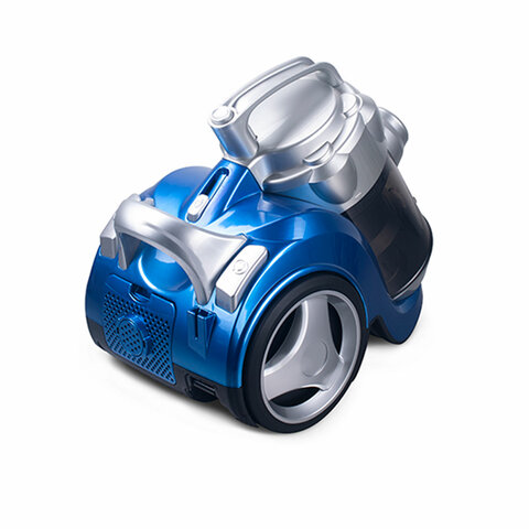 Пылесос BQ (БИ-КЬЮ) VC2024MC с контейнером "циклон", 2000 Вт, мощность всасывания 450 Вт, синий/серый, 86188622