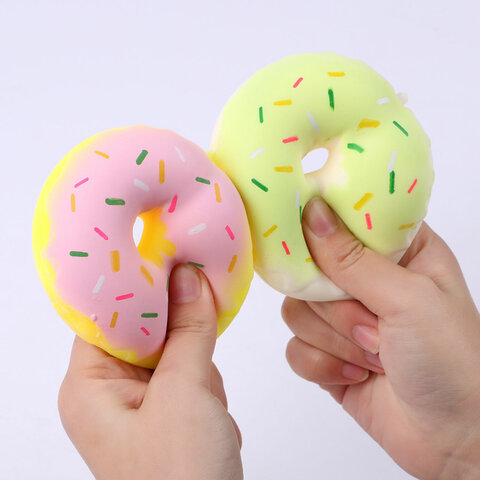 Игрушка-антистресс "ПОНЧИК", 8 см, ассорти, 4 цвета, дисплей, JOLLY JOT (ДЖОЛЛИ ДЖОТ), 665795