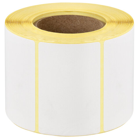 Этикетка термотрансферная ПОЛУГЛЯНЕЦ (58х40 мм), 700 этикеток в ролике, 111974