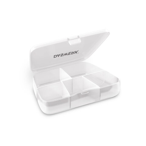 ТАБЛЕТНИЦА / Контейнер для лекарств и витаминов 5 отделений КАРМАННЫЙ, DASWERK (ДАСВЕРК), 630849