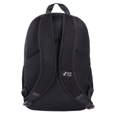 Рюкзак BRAUBERG FASHION CITY универсальный, 2 отделения, "Not found", черный, 46х31х15 см, 272571