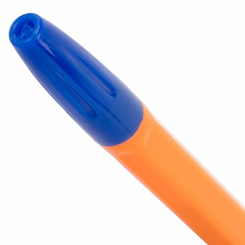 Ручка шариковая с грипом BRAUBERG "ULTRA GT MIX", СИНЯЯ, корпус ассорти, линия 0,35 мм, 144055